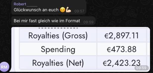Roberts Erfolge
